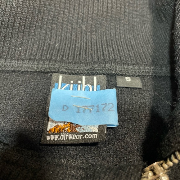 Black Kuhl Wool Zip Up Prague Sweater Size S - Picture 4 of 10